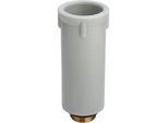 Viega Abdrückstopfen 100766 1/2", Kunststoff grau, 1516.113
