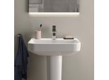 Ideal Standard i.life B Waschtisch T534401 mit Hahnloch, ohne Überlauf, 55 x 44 x 18 cm, weiß