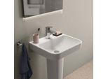 Ideal Standard i.life B Waschtisch T534101 ohne Hahnloch, ohne Überlauf, 50 x 44 x 18 cm, weiß