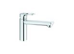 Grohe BauLoop Spültisch-Einhebelmischer 31706000 chrom, schwenkbarer, mittelhoher Auslauf