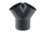 Geberit Pe Hosenabzweig 365465161 DN 70/56, 2x30Grad, PE-HD