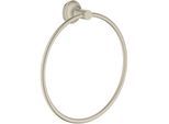Grohe Essentials Authentic Handtuchring 40655EN1 brushed nickel, verdeckte Befestigung
