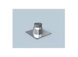 Bertrams Polyline LAS Flachdachflansch 41FL15-80VA DN 80/125, 0-15°, Edelstahl