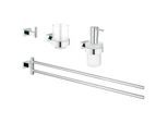 Grohe Essentials Cube 4 in 1 Bad-Set 40847001 chrom