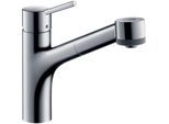 hansgrohe Talis M52 M5216-H170 Küchenarmatur 73860000, chrom, mit Ausziehbrause, mit sBox