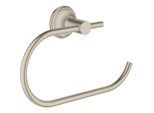Grohe Essentials Authentic Papierhalter 40657EN1 brushed Nickel, ohne Deckel, verdeckte Befestigung