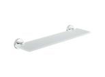 nwb Glasablage Pro 020 P0220045 chrom, Glas satiniert, mit Befestigungstechnik