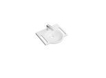 Hewi Mineralguss-Waschtischset 950.19.023 45x40cm, weiß, mit Waschtischarmatur AQ1.12M10340