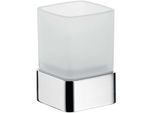 Emco Loft Glashalter Standmodell 052000101 chrom, Kristallglas satiniert