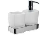 Emco Loft Glashalter 053100100 chrom, Glashalter und Flüssigseifenspender