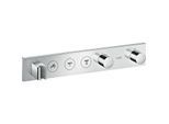 hansgrohe Axor ShowerSolutions Thermostatmodul Select 18356000, chrom, für 3 Verbraucher
