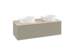 Villeroy & Boch Antao Waschtischunterschrank 1200x360x500mm L35113HK mit Beleuchtung mit Struktur FK/AP: HK/3