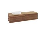Villeroy & Boch Antao Waschtischunterschrank 1600x360x500mm L37111HM mit Beleuchtung mit Struktur FK/AP: HM/1