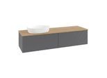 Villeroy & Boch Antao Waschtischunterschrank 1600x360x500mm L37111GK mit Beleuchtung mit Struktur FK/AP: GK/1