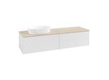 Villeroy & Boch Antao Waschtischunterschrank 1600x360x500mm L37113GF mit Beleuchtung mit Struktur FK/AP: GF/3