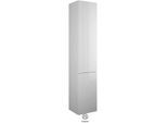Burgbad Yumo Hochschrank HSKE035LF3193 176x32x35cm, 2 Türen, links, Weiß Hochglanz