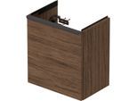 Duravit D-Neo Waschtisch-Unterschrank DE4259L2121 41 x 27,4 cm, Nussbaum Dunkel, wandhängend, 1 Türe, links