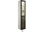 Burgbad Yumo Hochschrank HSKD035LF3193 176x32x35cm, links, Weiß Hochglanz
