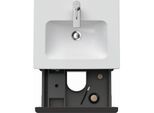 Duravit D-Neo Waschtisch-Unterschrank DE436000707 51 x 40,2 cm, Betongrau Matt, wandhängend, 1 Schubkasten, 1 Auszug