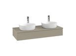 Villeroy & Boch Antao Waschtischunterschrank 1200x190x500mm L13150HK mit Beleuchtung mit Struktur FK/AP: HK/0