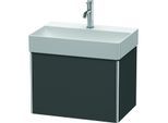 Duravit XSquare Waschtisch-Unterschrank XS406704949 58,4x39,7x39cm, 1 Auszug, Graphit matt