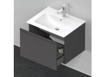 Duravit D-Neo Waschtisch-Unterschrank DE426104949 61 x 46,2 cm, Graphit Matt, wandhängend, 1 Auszug