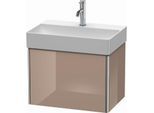 Duravit XSquare Waschtisch-Unterschrank XS406708686 58,4x39,7x39cm, 1 Auszug, cappuccino hochglanz