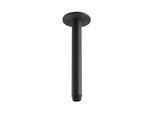 Herzbach Deep Black Deckenarm 23.964820.1.12 200 mm, für Regenbrause, schwarz matt