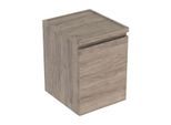 Geberit Renova Plan Seitenschrank 501913JR1 40x55x44,5cm, 1 Schublade, nussbaum, Folie strukturiert