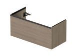 Duravit D-Neo Waschtisch-Unterschrank DE425603535 98,4 x 45,2 cm, Eiche Terra, wandhängend, 1 Auszug