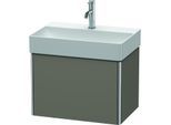 Duravit XSquare Waschtisch-Unterschrank XS406709090 58,4x39,7x39cm, 1 Auszug, Flannel Grey seidenmatt