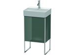 Duravit XSquare Waschtisch-Unterschrank XS4441L3838 43,4x49,9x34cm, Tür links, Dolomiti Grey hochglanz