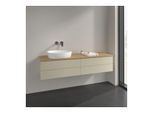 Villeroy und Boch Antao Waschtisch-Unterschrank K26111HJ 160x36x50cm, Waschbeckenplattenfarbe honey oak, silk grey matt lacquer