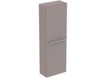 Ideal Standard i.life S Hochschrank T5289NH 2 Türen, 40 x 21 x 120 cm, carbongrau matt