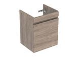 Geberit Renova Plan Waschtischunterschrank 501904JR1 48,4 x 60,6 x 40,7 cm, nussbaum, Folie strukturiert