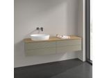 Villeroy und Boch Antao Waschtisch-Unterschrank K26111HK 160x36x50cm, Waschbeckenplattenfarbe honey oak, stone grey matt lacquer