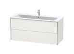 Duravit XSquare Waschtisch-Unterschrank XS417403939 121x56x47,8cm, 2 Schubkästen, Nordic weiß seidenmatt