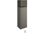 Burgbad Yumo Halbhoher Schrank SFKK035RF3194 128x32x35cm, 1 Tür, rechts, Grau Hochglanz