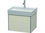 Duravit XSquare Waschtisch-Unterschrank XS406109191 58,4x39,7x46cm, 1 Auszug, Taupe