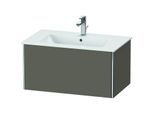 Duravit XSquare Waschtisch-Unterschrank XS407209090 81x40x47,8cm, 1 Auszug, Flannel Grey seidenmatt
