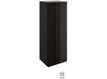 Burgbad Yumo Halbhoher Schrank UHDF035LF3195 98x32,5x35,2cm, 1 Tür, links, Schwarz Hochglanz