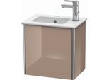 Duravit XSquare Waschtisch-Unterschrank XS4170R8686 58,4x49,1x39cm, Tür rechts, cappuccino hochglanz