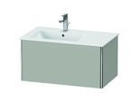 Duravit XSquare Waschtisch-Unterschrank XS407200707 81x40x47,8cm, 1 Auszug, Betongrau matt