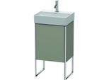 Duravit XSquare Waschtisch-Unterschrank XS4441L9292 43,4x49,9x34cm, Tür links, Steingrau seidenmatt