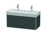 Duravit XSquare Waschtisch-Unterschrank XS406304949 98,4x39,7x46cm, 1 Auszug, Graphit matt