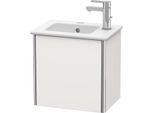 Duravit XSquare Waschtisch-Unterschrank XS4170L3939 58,4x49,1x39cm, Tür links, Nordic weiß seidenmatt