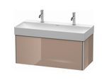 Duravit XSquare Waschtisch-Unterschrank XS406308686 98,4x39,7x46cm, 1 Auszug, cappuccino hochglanz