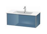 Duravit XSquare Waschtisch-Unterschrank XS407304747 101x40x47,8cm, 1 Auszug, Stone Blue hochglanz