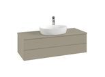 Villeroy & Boch Antao Waschtischunterschrank 1200x360x500mm K21150HK mit Struktur FK/AP: HK/0