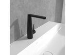 Villeroy und Boch Conum Einhebel-Waschtischarmatur TVW127004000K5 mit Push-Open-Ablaufgarnitur, matt black